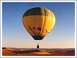 Hot air ballooning over Morocco